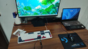 戟创AGKey-钛戟S3电竞桌台式电脑桌家用书桌可装机械臂桌子碳纤维色 【S3莱茵胡桃色】实木生态板 120*75*75cm 二段分板 实拍图