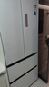美的（Midea）446L法式多门冰箱超薄零嵌入式一级能效风冷无霜变频节能以旧换新白色MR-468WUFPZE国家补贴 实拍图