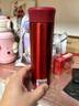 乐扣乐扣（LOCK&LOCK）缤纷保温杯男女学生随手杯商务便携保温杯390ml红色LHC4015R 实拍图