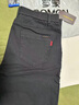 罗蒙（ROMON）休闲裤男商务休闲时尚职业西装裤弹力修身加厚裤子男装黑色36 实拍图
