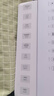 德木桌夹PDU插排支架铝合金适配通用PDU插排机柜电竞插座/插线板/排插/接线板/拖线板 皓月白DM-TYZJ-W 实拍图