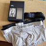 CALVIN KLEIN PERFORMANCE男士CK内裤3条装纯棉平角裤四角中腰性感莫代尔冰丝底裤短裤正品 高档纸盒【黑+灰+深灰】 莫代尔 L 140-160斤 实拍图