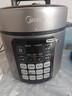 美的（Midea）家用5升高压锅电压力锅2-3-4-5-6人 加深双内胆高压力电饭锅电饭煲 电高压锅多功能炖肉专用煲汤锅 【高压快炖 配加深双内胆】 5L （约20碗） 实拍图