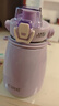 希乐网红大肚杯316内胆女学生户外运动便携保温杯儿童水杯紫色880ml 实拍图