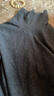 优衣库女装HEATTECH摇粒绒两翻领套头衫/长袖479608 07 青灰色 2XL /165/100B 实拍图
