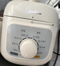 美的（Midea）一人食电压力锅1.8L 白玉晶釜 开盖火锅 一键排气免浸泡杂粮饭1-3人家用MY-E2400电饭煲高压锅年货 实拍图