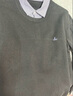纳维凯尔意大利小帆船25秋冬新款男假两件针织衫内搭衬衫领毛衣1144015303 实拍图