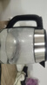 美的（Midea）电水壶热水壶电热水壶高硼硅玻璃1.7L大容量1800W透明暖水壶自动断电MK-SHJ1722 实拍图