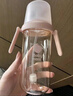 babycare诺帕恩3.0pro玻璃奶瓶专用配套奶嘴吸管重力球配件 240ml 实拍图