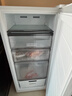 美的（Midea）176L立式家用冰柜风冷无霜变频全冷藏冷冻柜电子控温冷柜一级能效小型冰箱BD/BC-176WEM国家补贴 实拍图