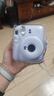 INSTAX富士instax立拍立得 一次成像相机 mini12（mini11升级款）鸢尾紫 实拍图