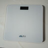 香山 体重秤 电子秤人体家用健康秤高精度  高清LCD显示 云白 Type-C充电款 实拍图