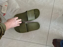 京东京造【糖果拖】拖鞋男士防滑轻便情侣防臭浴室拖凉拖鞋鞋墨绿40-41 实拍图