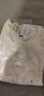 优衣库女装精纺美利奴羊毛圆领针织衫/短袖通勤25秋冬新款478335 01 乳白色 S 实拍图