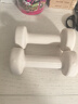 Keep 彩色浸塑哑铃 男女家用家庭健身肌肉塑形手臂轻重量 樱粉1kg*2 实拍图