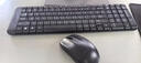 罗技（Logitech）MK220 键鼠套装 无线键鼠套装 办公键鼠套装  多媒体键鼠套装 带无线2.4G接收器 黑色 实拍图