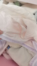 有棵树【元气紫】A类婴儿棉内裤女纯棉10A抗菌桑蚕丝裆高弹运动风三角裤 实拍图