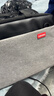联想（Lenovo）笔记本电脑包16英寸公文包出差商务旅行包适用苹果小新拯救者防泼水手提包 加厚款灰色 实拍图