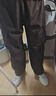 Homlean美式机能伞兵工装裤男春夏宽松小众阔腿休闲登山长裤S6603黑色L 实拍图