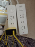 得力（deli）雅白系列国标安全插座/插排/插线板/接线板/排插/拖线板延长线 总控开关 保护门3位3米33911(03) 实拍图
