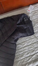 京东京造【零压排骨羽绒】轻薄羽绒服男外套冬季防钻绒马甲背心曜石黑 S 实拍图