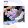 迪卡侬（DECATHLON）儿童轮滑鞋初学者轮滑鞋套装可调节舒适透气溜冰鞋体育课必备 梦幻独角兽 35/38（脚长22-24cm） 实拍图