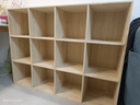 立太（LEADTEK）全实木书架置物架落地实木书柜展示柜学生收纳柜矮柜柜子储物柜 全实木【三层加深12格】120x30x90cm-送防撞角套 实拍图