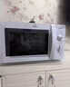 美的（Midea）【给老家送年货东哥同款】快捷微波炉 家用小型 360°转盘加热 旋钮操控 易洁内胆（M1-L213B） 实拍图