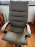 顾全C533家用老板椅舒适久坐办公椅电脑椅可躺工学椅子环保真皮座椅 浅咖 超纤皮（推荐) 实拍图