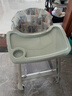 HUAERLE宝宝餐椅家用同款肯德基婴儿餐椅可调高度吃饭餐桌多功能学坐椅子 豪华款【粉色餐盘+坐垫+轮子】 实拍图