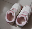 泰兰尼斯冬季学步鞋加绒保暖男宝宝鞋子女童婴儿鞋软底机能鞋白/粉25 实拍图
