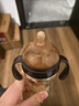 世喜奶瓶6个月以上宝宝ppsu仿母乳断奶奶嘴婴儿300ml带重力球手柄 实拍图