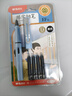 晨光（M&G）文具0.38mmEF暗尖黑色可换墨囊钢笔1支装+4支可替换墨囊人教社版钢笔学生书法写字专用笔HAFP2190A 实拍图
