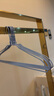 秉优 衣架 宽度46cm晾衣架 18寸加粗浸塑衣架10支 实拍图
