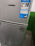 华宝小冰箱小型家用出租房用冷藏冷冻两用一级能效节能省电迷你宿舍寝室办公室二门电冰箱 【一级能效】58L银色【三天不到一度电】 实拍图