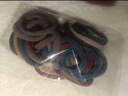 儿童莫兰迪色系高弹力头绳无缝不伤发发绳无痕布艺清新发饰 无缝发圈袋装40根【黑+莫兰迪】 实拍图