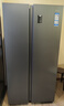海尔（Haier）冰箱617升双开门对开门冰箱风冷无霜变频一级能效双变频大容量家用冰箱干湿分储 国家补贴20% 一级双变频+黑金净化抗菌+90°开门悬停 实拍图