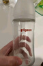 贝亲（Pigeon）玻璃奶瓶宽口径防胀气240ml L号奶嘴 6月+ AA188  实拍图