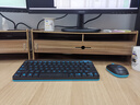 罗技（Logitech）MK245 Nano 键鼠套装 无线键鼠套装 办公键鼠套装 紧凑型 可调支架 带无线2.4G接收器 黑 实拍图