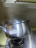 苏泊尔SUPOR小红圈304不锈钢奶锅煮面锅辅食锅16cm明火专用ST16H1 实拍图