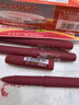 宝克PC1828大容量中性笔 商务办公签字笔 日常书写签名笔磨砂笔杆学生考试水笔文具 1.0mm 红色3支笔+12支笔芯 PC1848  大容量  包邮 实拍图