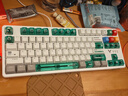 雷柏（Rapoo） V500PRO米灰升级款 104键有线背光机械键盘 PBT双色键帽电脑办公游戏全键无冲可编程键盘 茶轴 实拍图