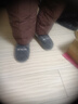 洁丽雅男士包跟棉拖鞋男秋冬季室内居家保暖家居加厚全包毛毛棉鞋女冬天 灰色【收藏加购优先发货】 42-43 (适合41-42码) 实拍图