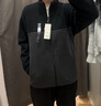 优衣库男装女装摇粒绒拉链茄克/长袖外套夹克479793 08 深灰色 XL 实拍图