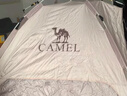 骆驼（CAMEL）户外黑胶帐篷便携式折叠全自动加厚野营双人防晒防雨A111-3流沙金 实拍图