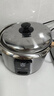 三角牌（Triangle）电饭煲老式电饭锅不锈钢家用4L煮饭锅3-4人米饭锅304不锈钢内胆带蒸笼 TG-Z40X12Z 实拍图