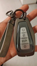绅创吉利钥匙套缤越星越L/S博越L星瑞帝豪远景X3/6豪越缤瑞博瑞包扣壳 吉利【D款】-枪色灰绳 实拍图