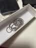 0度 适用苹果AirPods 3/pro/2/1代耳机防丢绳 真无线蓝牙耳机项链款挂绳圣诞元旦女友礼物 蛇骨链-银色 实拍图