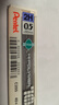 派通（Pentel ）0.5mm自动铅笔芯 不易折断顺滑清晰活动铅芯学生考试用 C205 2H/单管（共40根） 实拍图