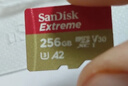 闪迪（SanDisk）256GB TF(MicroSD)内存卡 4K极速金卡A2 V30 U3行车记录仪 运动相机无人机 监控存储卡 读190MB/s 实拍图